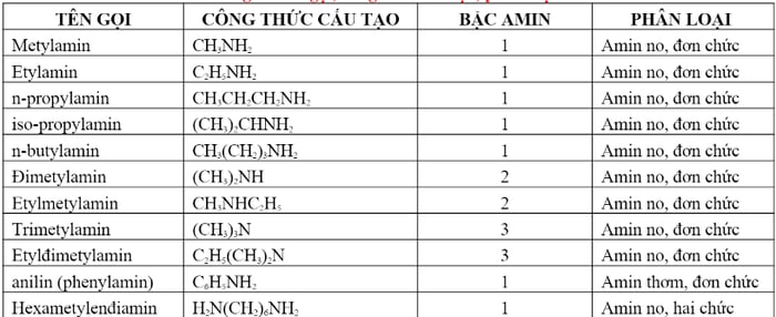 Amin là gì? Xem công thức cấu tạo, tính chất hóa học và bài tập về amin.